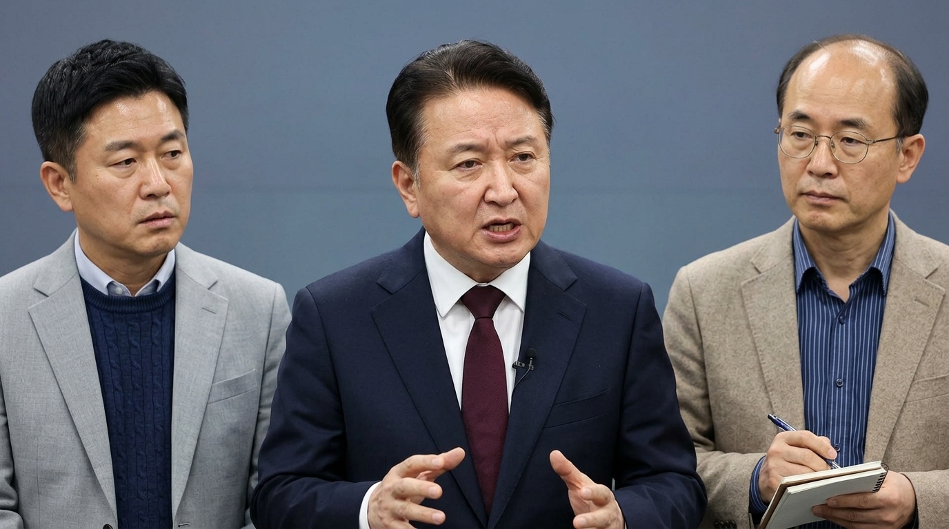 김영환 충북도지사, 공천 배제와 경찰 수사에 "정치 탄압" 반발