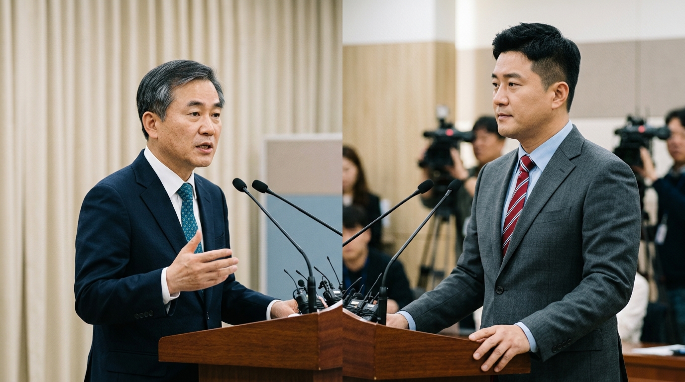 민주당 전남·광주 통합시장 경선, 신정훈·정준호 첫 맞대결