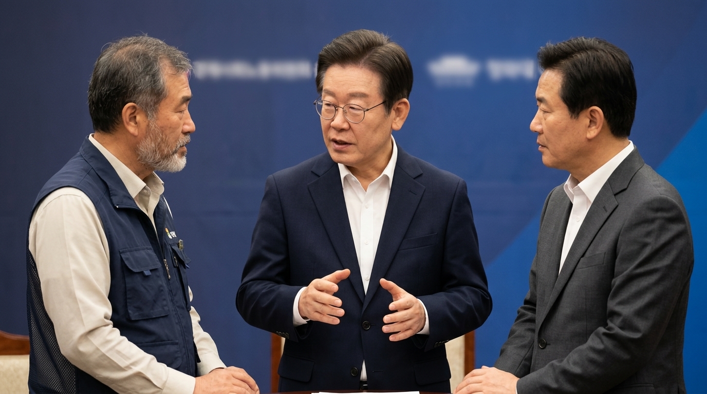 경사노위 출범한 이재명 대통령 "의결보다 신뢰 쌓는 대화가 먼저"