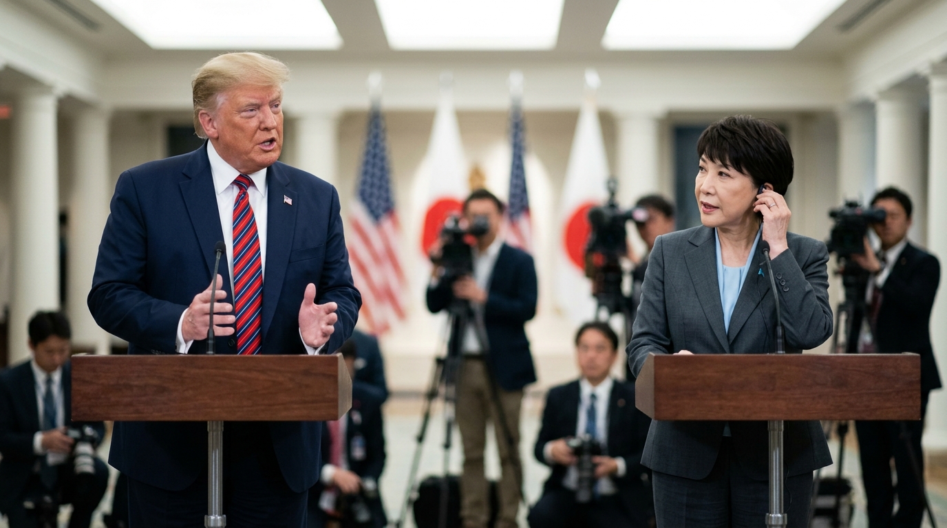 트럼프-다카이치, 호르무즈 해협 파병 논의