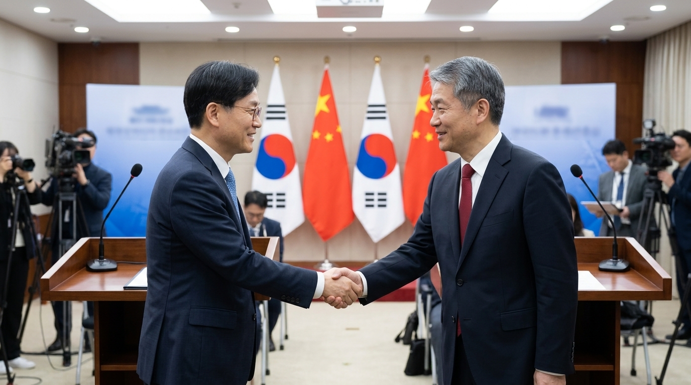 한중 장관, 공급망 안정과 첨단산업 협력 위해 머리 맞대