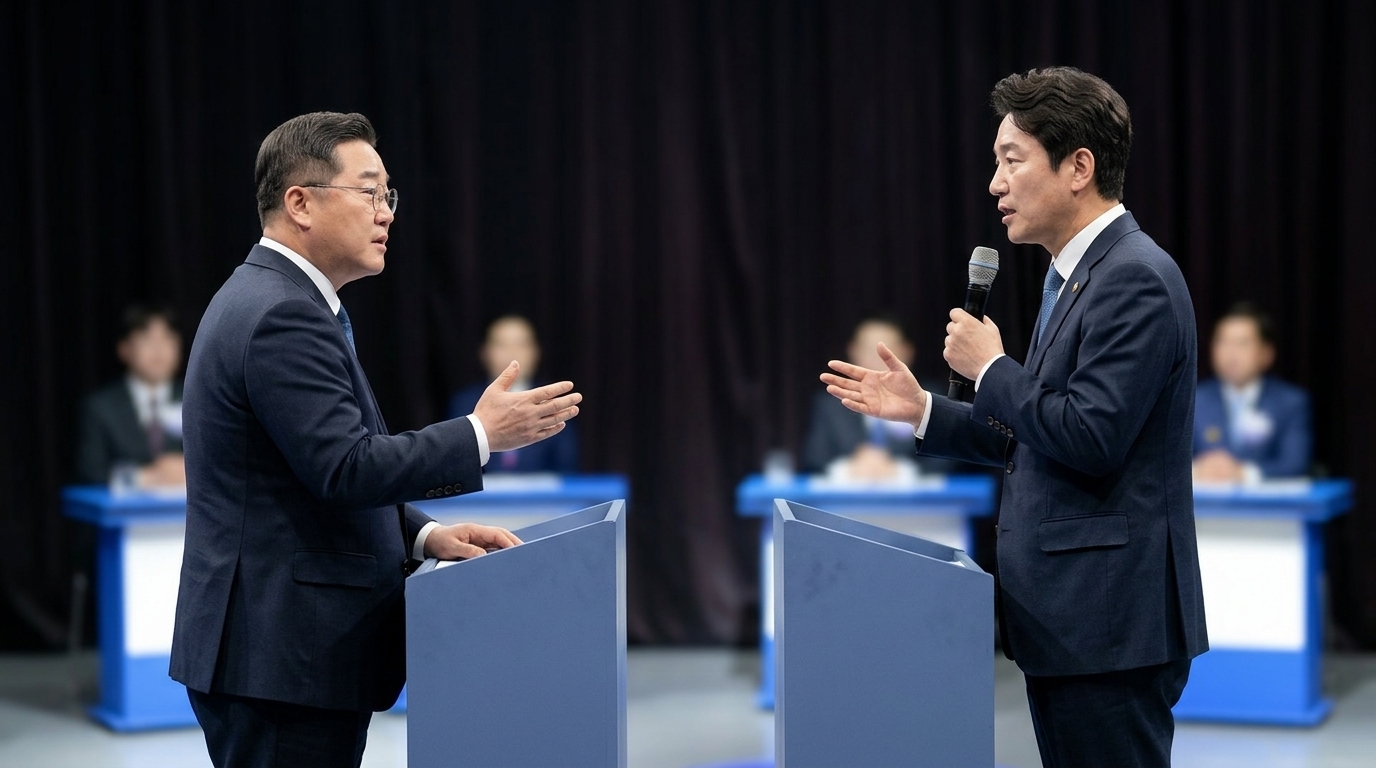 광주 남구청장 민주당 경선 정책 대결