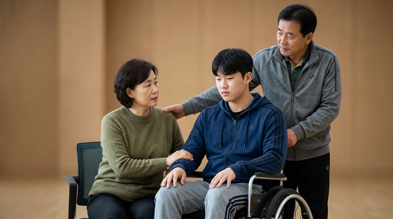 18세 운동선수, 총격 사건으로 하반신 마비