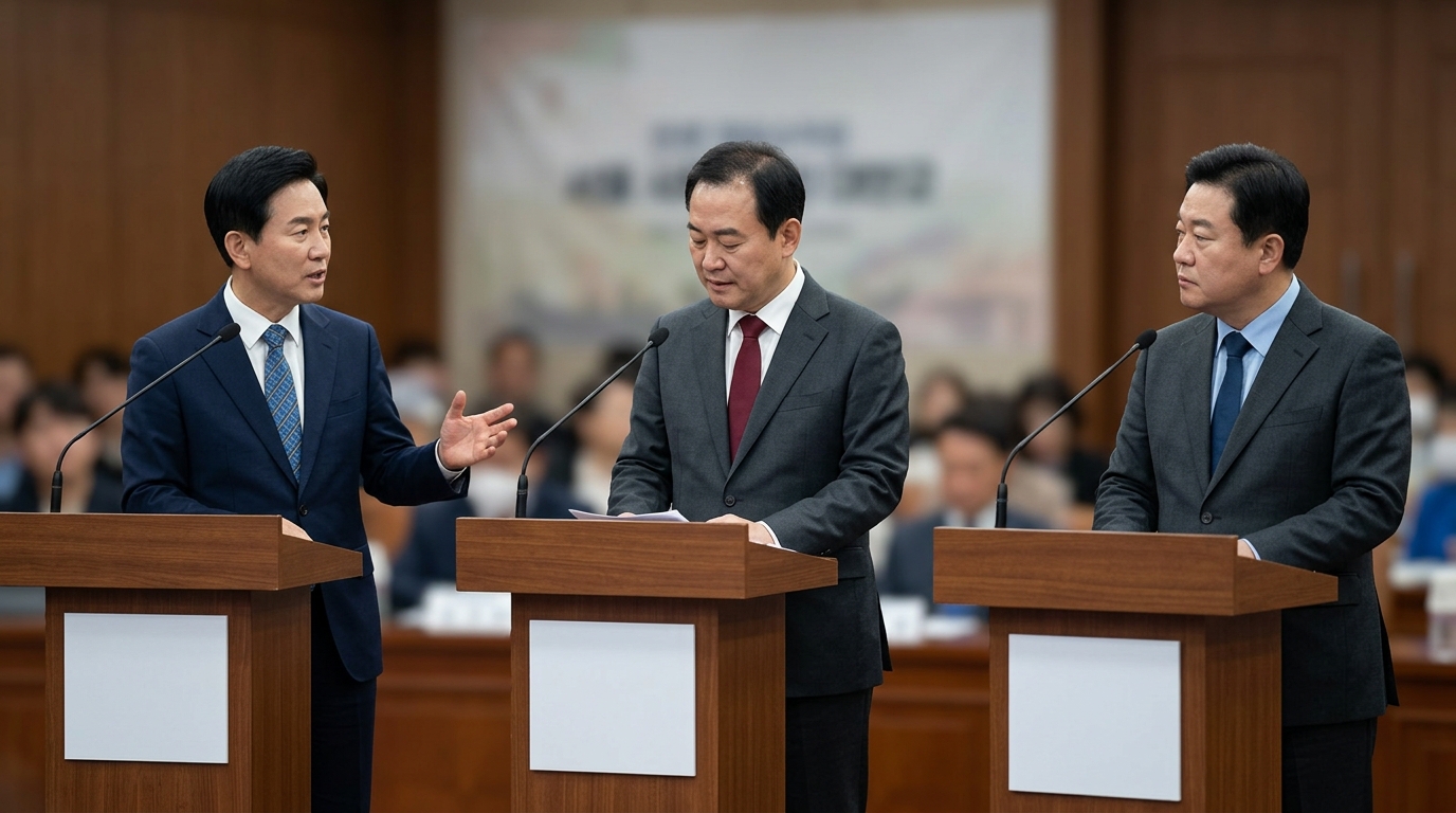 민주당 서울시장 예비후보, 합동 토론회서 정책 공방