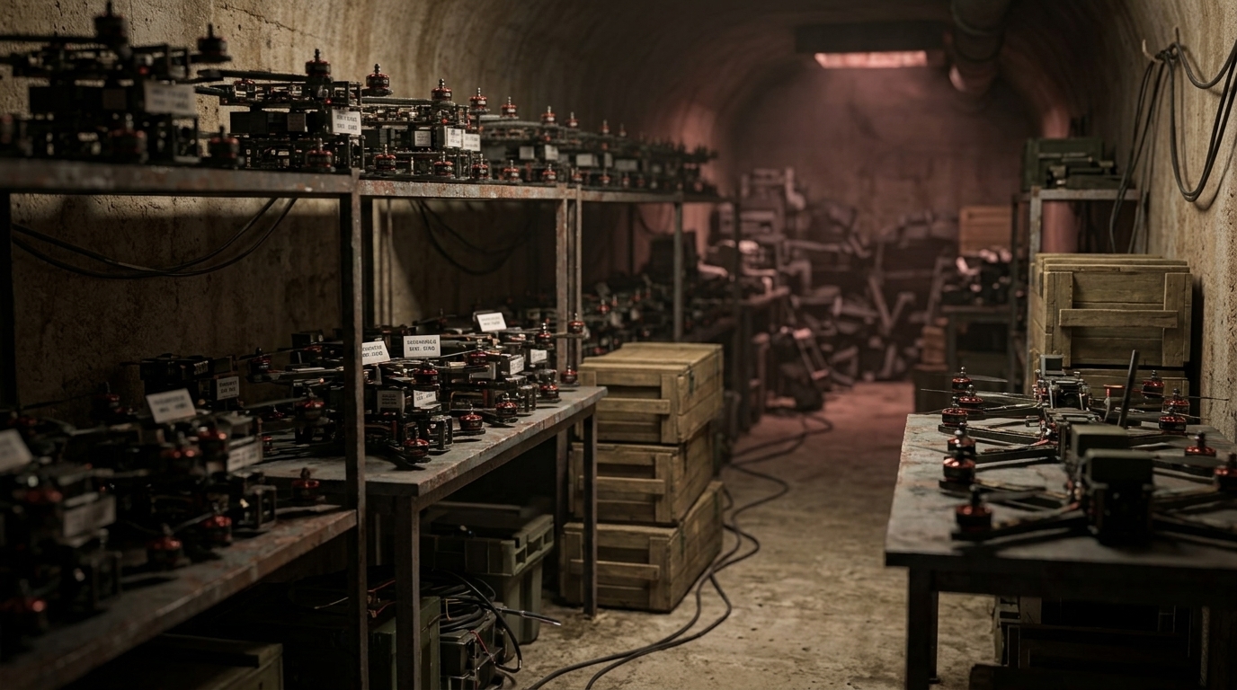 이란, '지하' 중국 자원 동원해 전쟁 준비?