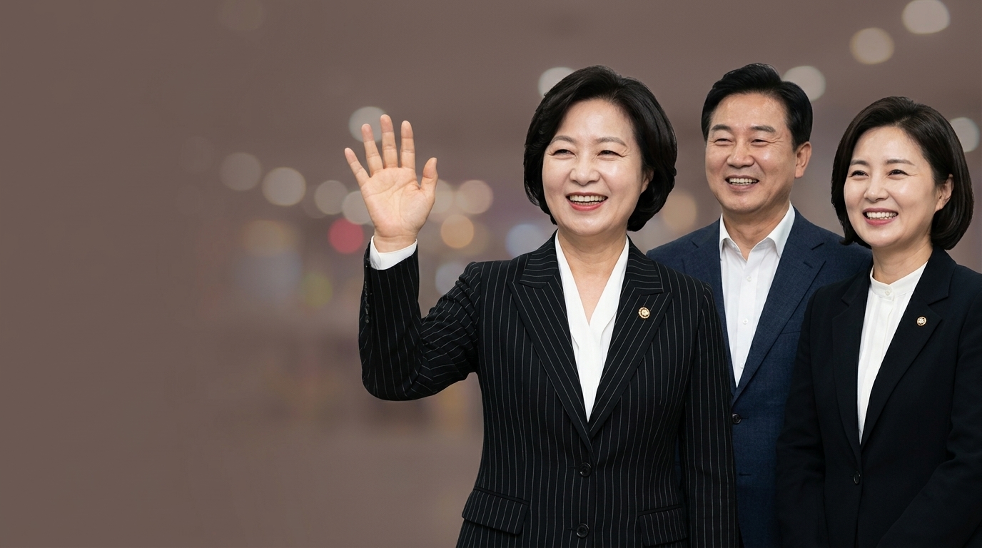 추미애, 더불어민주당 경기도지사 후보 확정