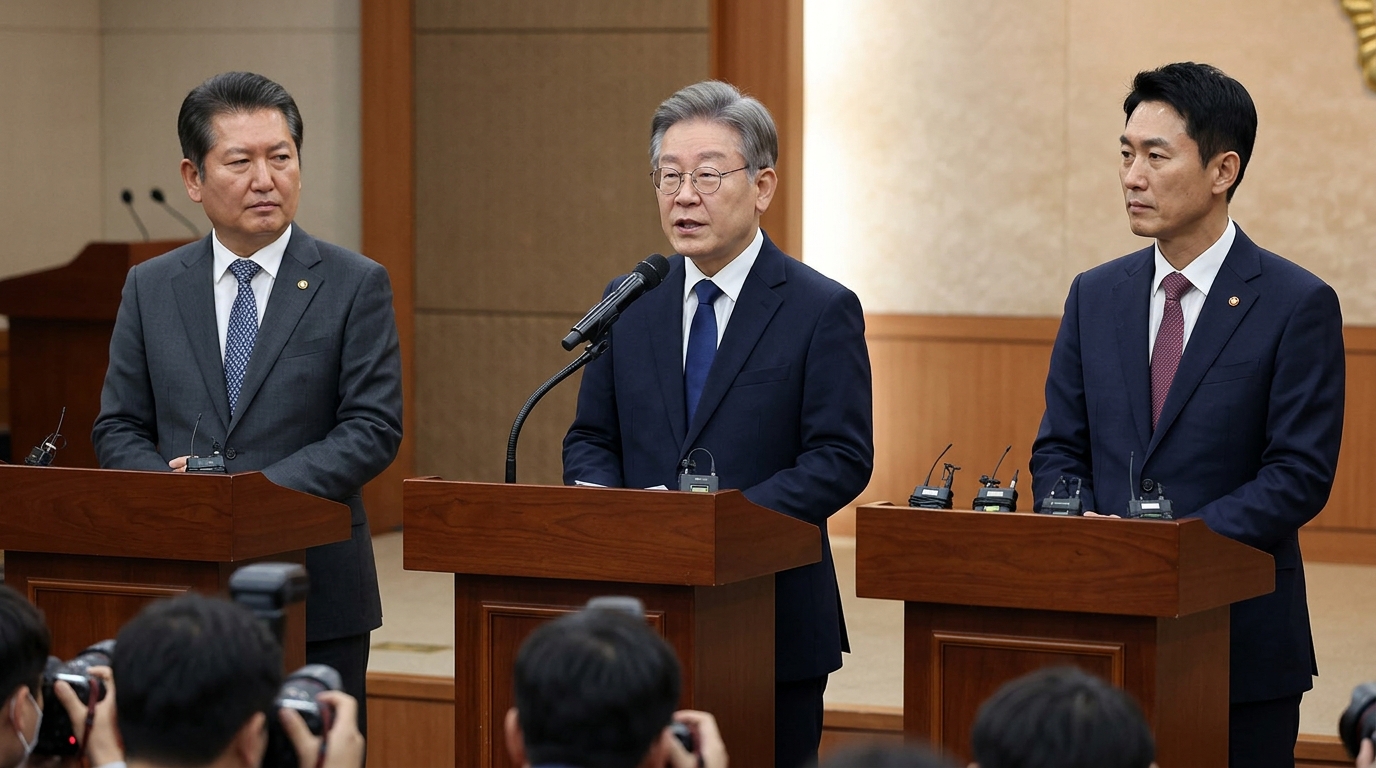 이재명 대통령, 여야 지도부와 경제 위기 논의