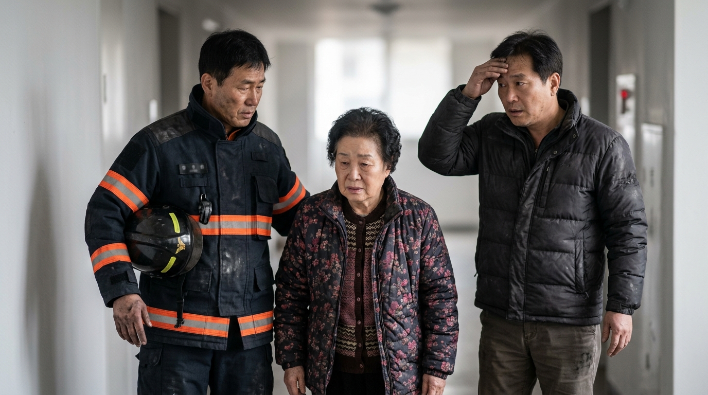 송파 12층 아파트 화재로 70명 대피