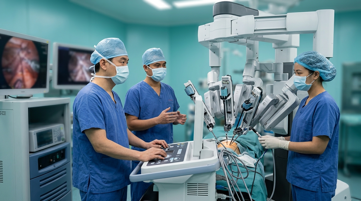 한국 AI 로봇, 베트남 병원서 정밀 수술 성공