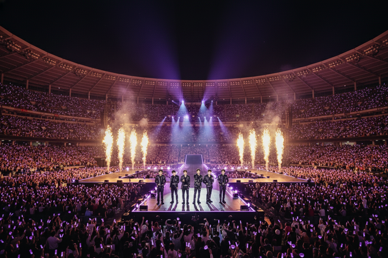 방탄소년단, 고양서 새 월드투어 시작