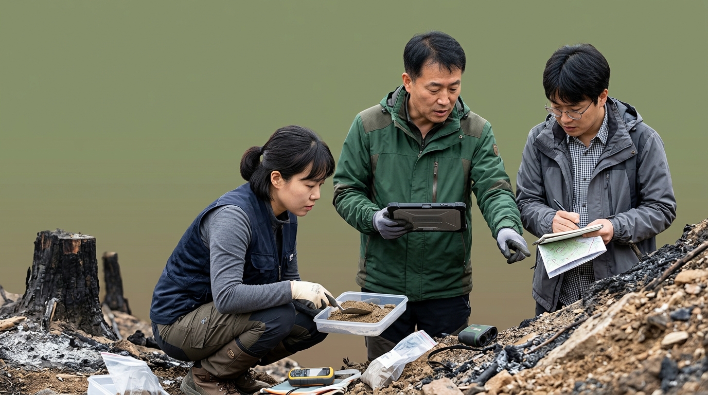 한국지질자원연, 산불 피해지 토석류 위험 분석 기술 개발