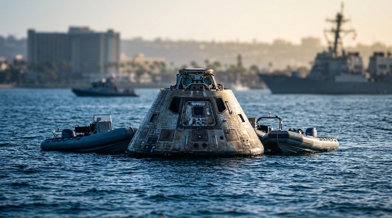 아르테미스Ⅱ 우주비행사 샌디에이고 도착