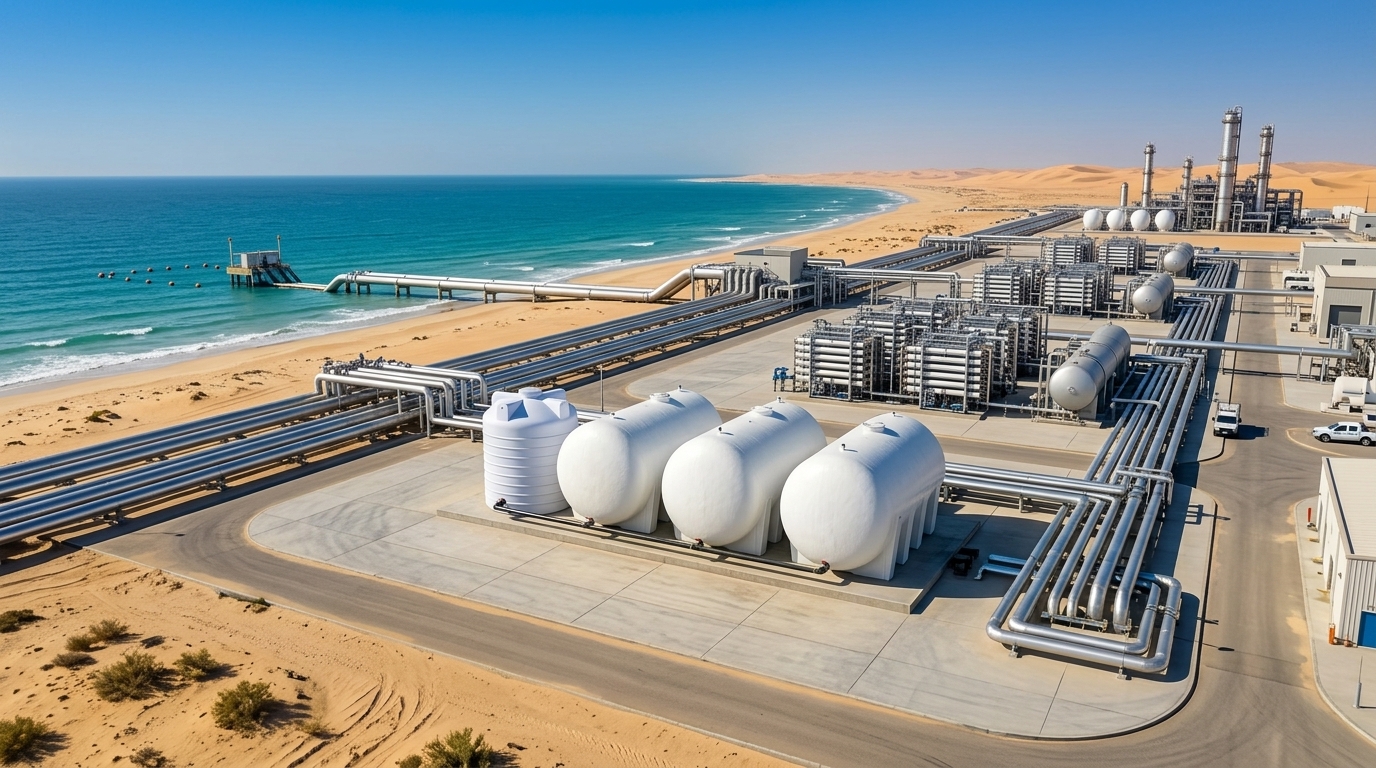 중동, 담수화 기술로 물 공급 확대