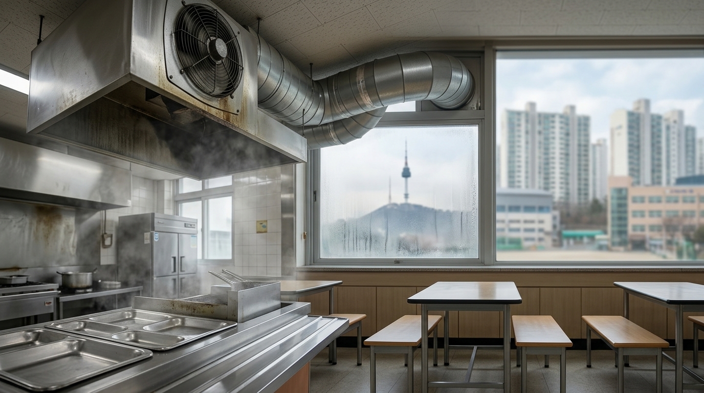 77% 급식실 환기 부실… 강신만 예비후보, 현 교육행정 비판