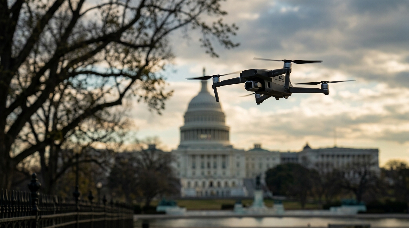 드론 CEO, 미국 하늘 보안 취약성 경고
