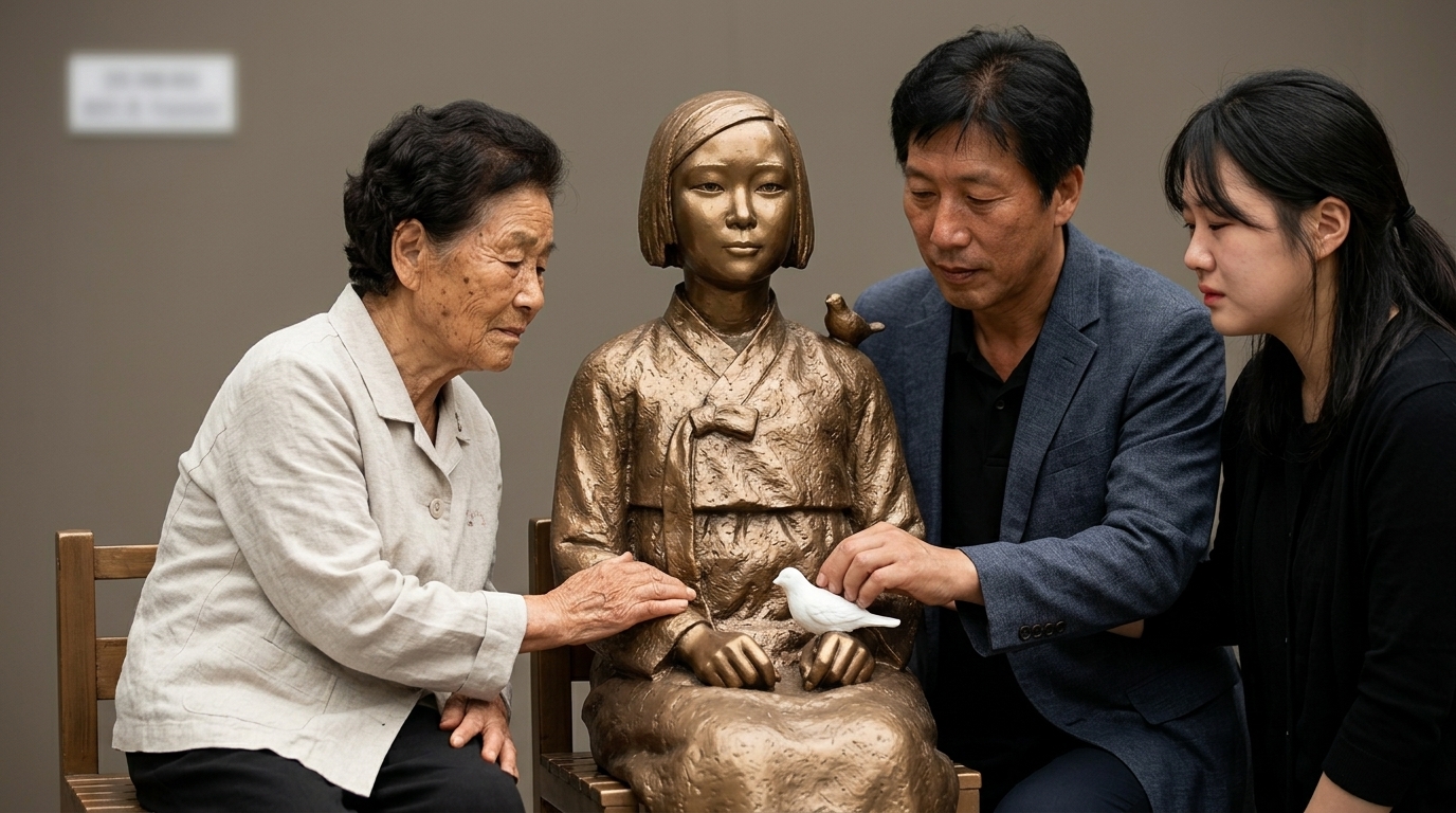 평화의 소녀상, 6년 만에 시민 곁으로 돌아왔다