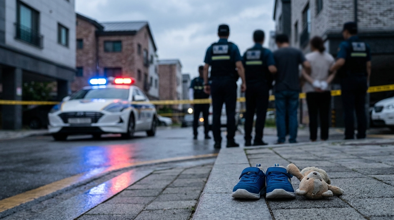 양주 3살 아이 학대 친부모 긴급체포