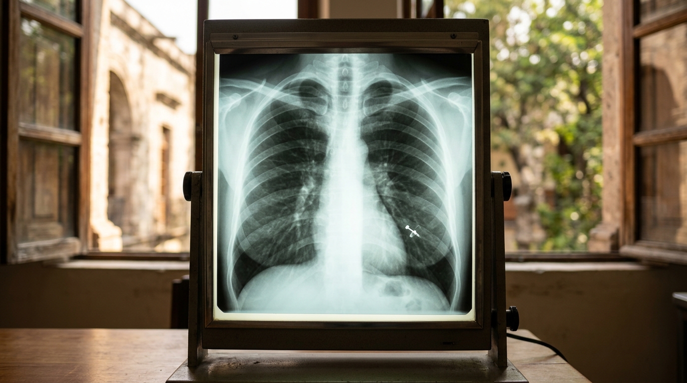 한 달간 기침한 여성, 폐 깊숙이 박힌 코 피어싱 발견