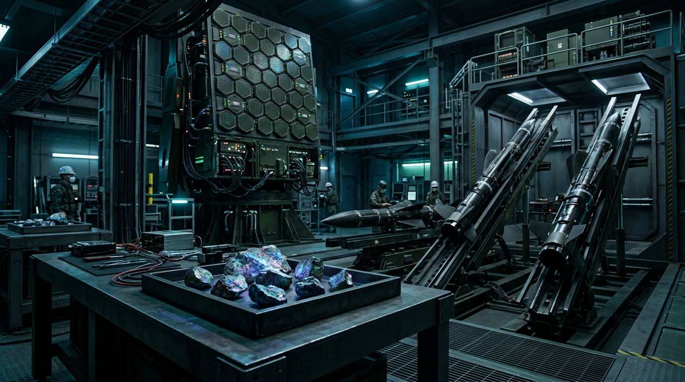 미국 무기 재고, 중국 희토류 공급망에 달렸다