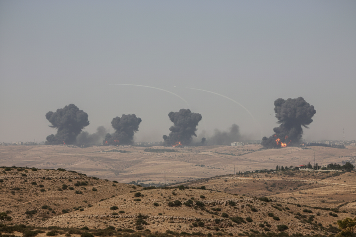 이란 회담날 이스라엘 레바논 공습