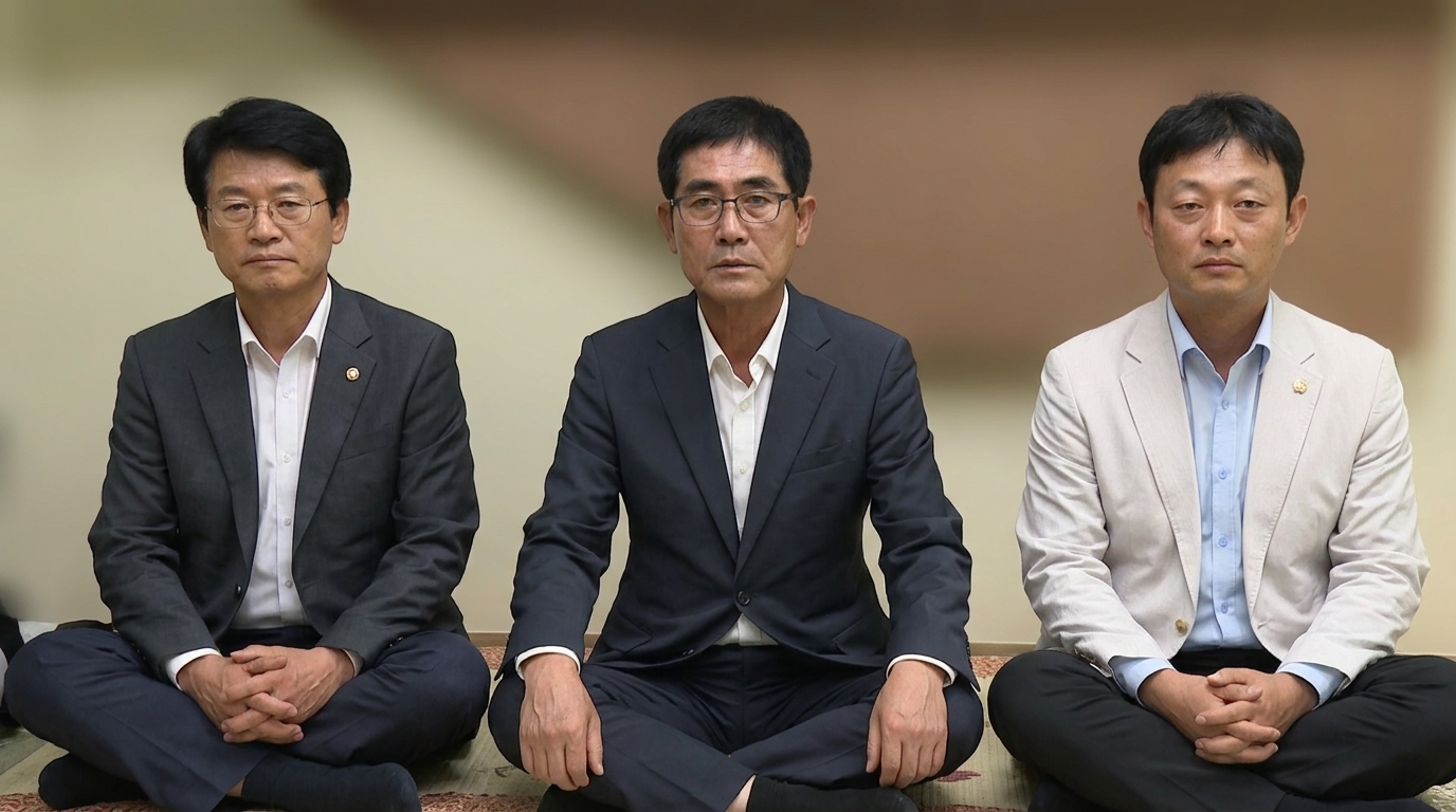 민주 안호영, 경선 결과에 이틀째 단식