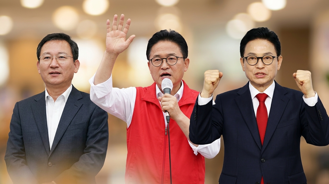 김재원 이철우 경북도지사 후보 총력전