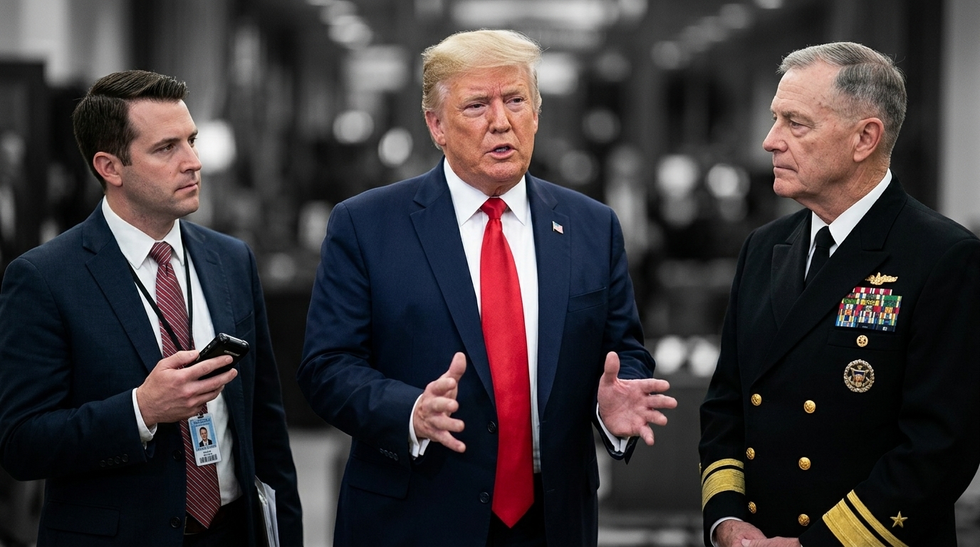 트럼프, 해협 봉쇄 명령