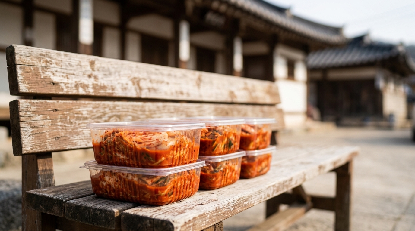 강동면 부녀회, 어르신께 김치 전달