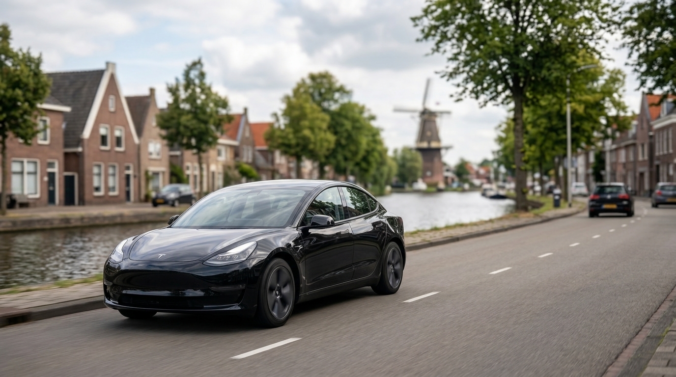 네덜란드, 테슬라 FSD 유럽 첫 허가