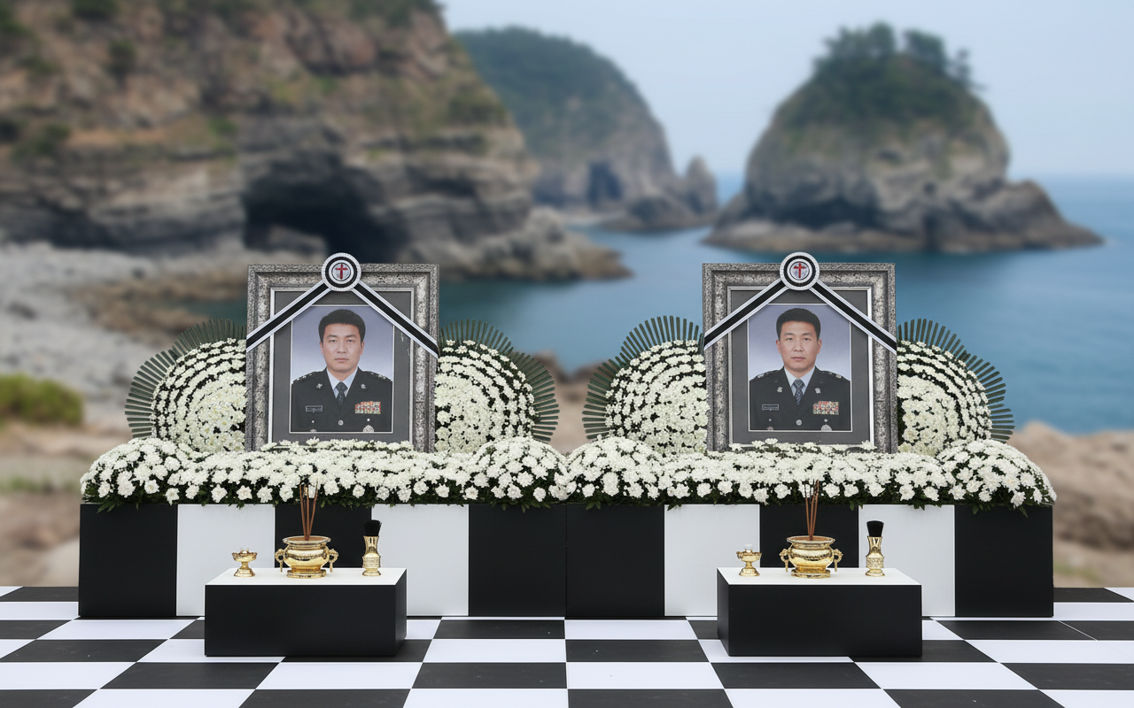 순직 소방관 2명 영결식 엄수