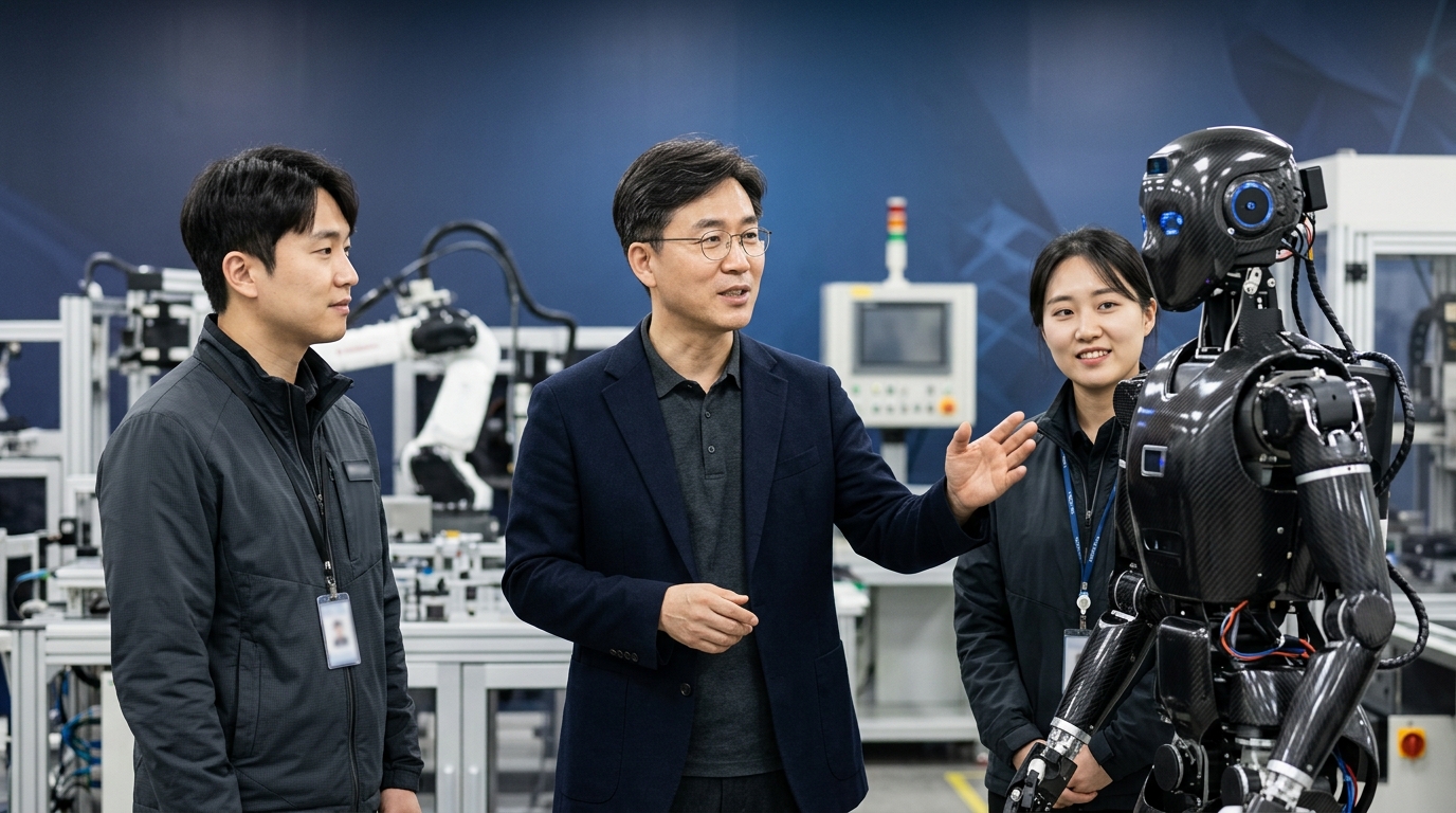 AI 자율제조 시대, 휴머노이드 로봇 기술 선보여