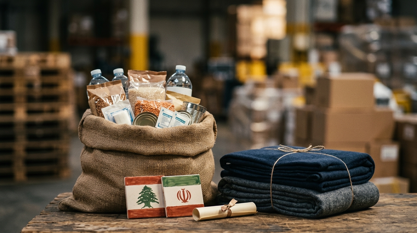 정부, 250만 달러 레바논·이란 긴급 지원