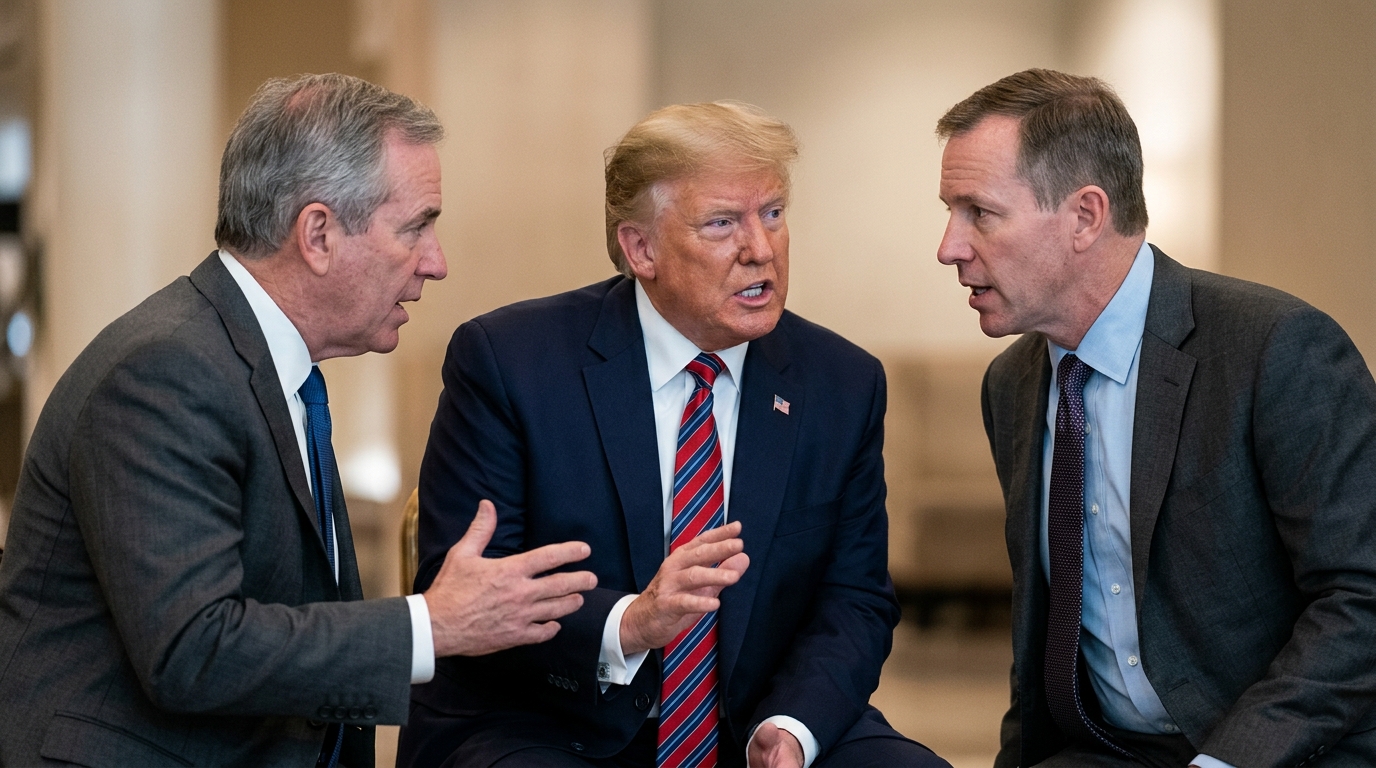 트럼프 대통령, 이란 긴장 속 설전