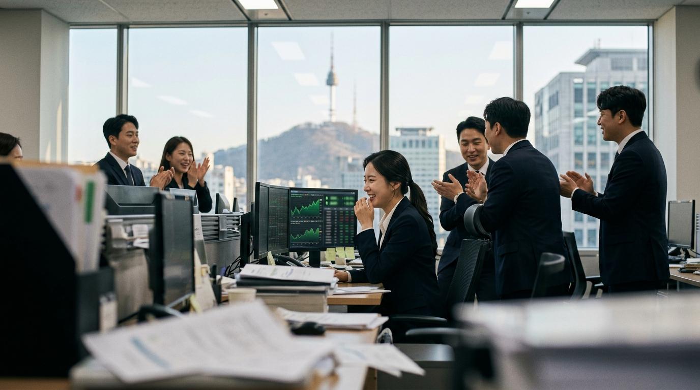 코스피 172포인트 상승, 원·달러 환율 7.6원 하락