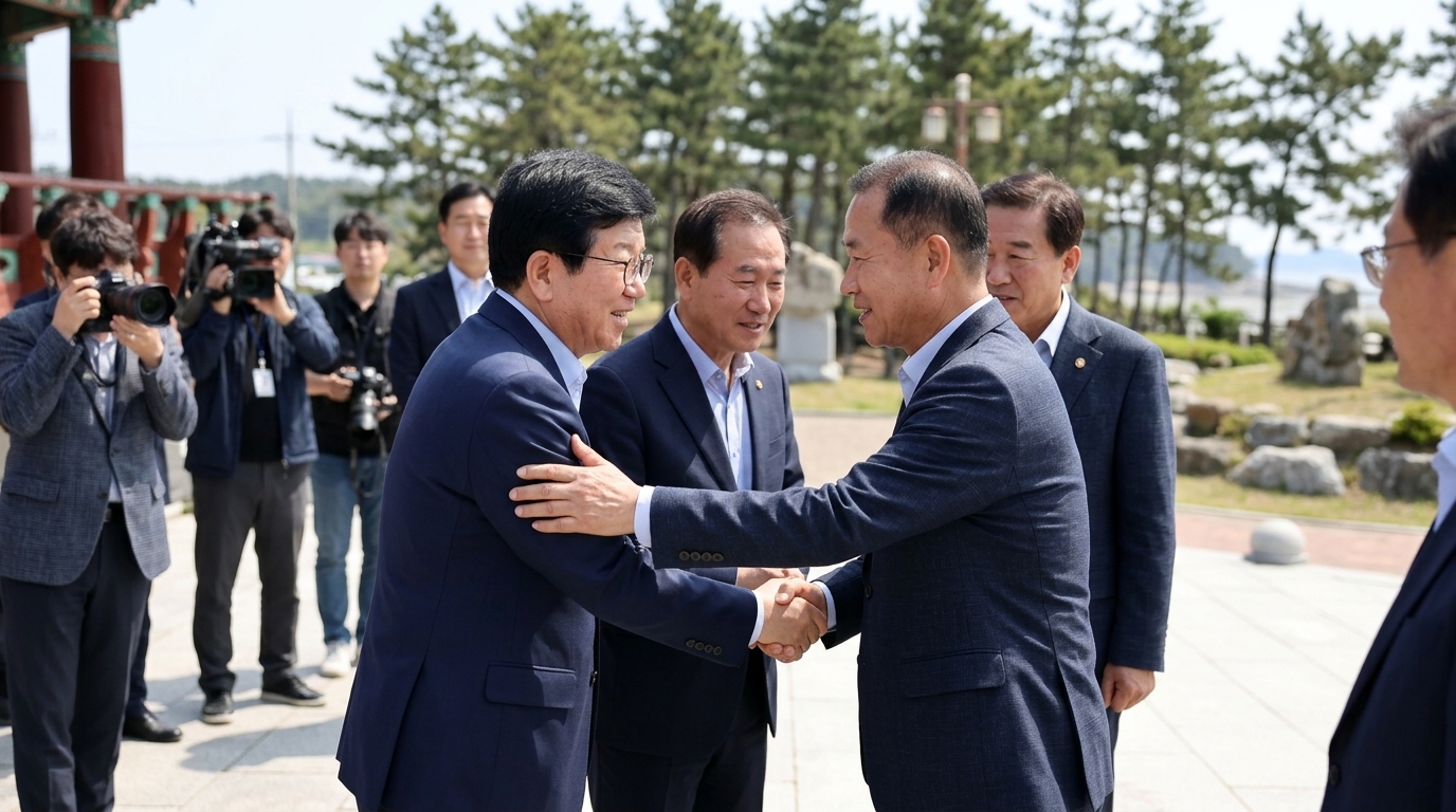 박병래, 권익현 지지 선언