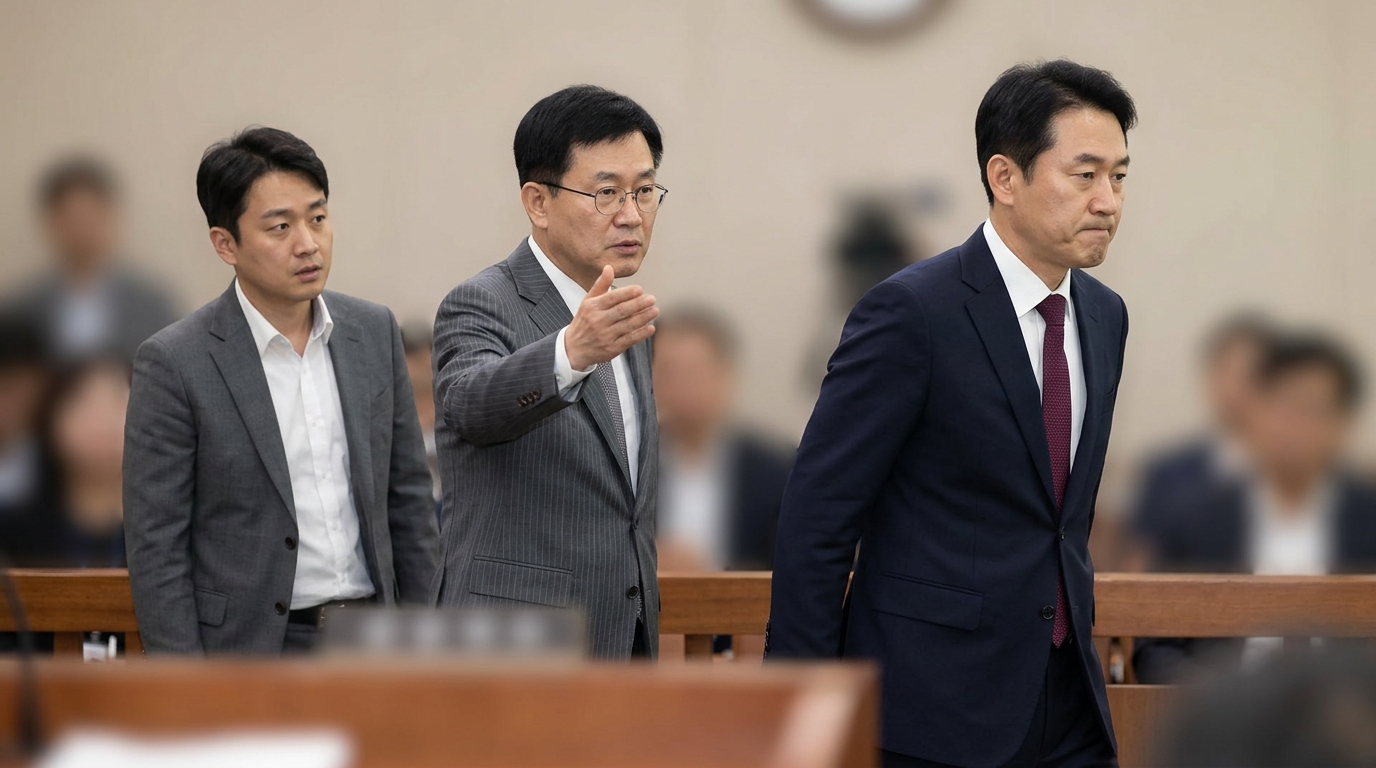 쌍방울 청문회 박상용 검사, 선서 거부로 퇴장