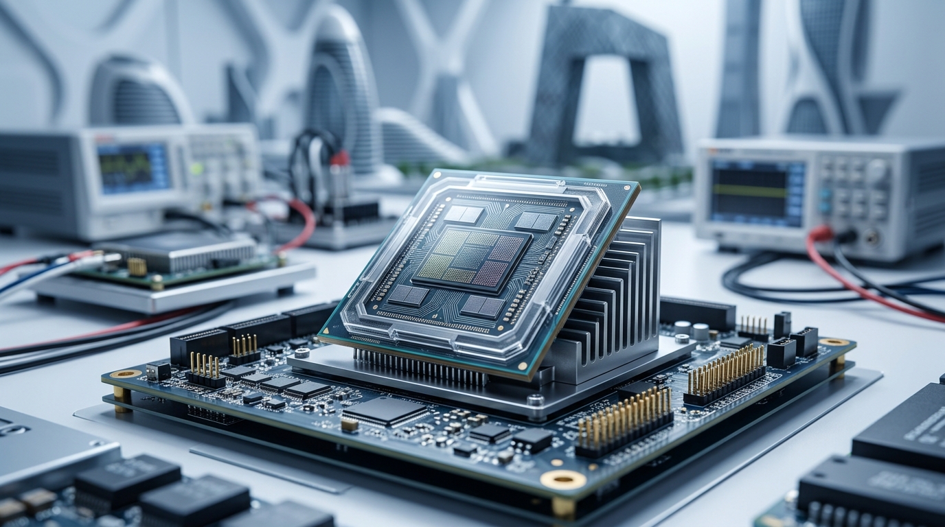 중국 2나노 AI 반도체 개발 주장, 양산은 불투명