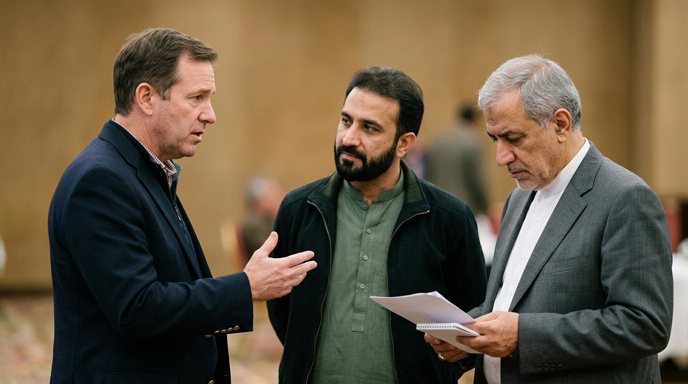 미국 메시지, 파키스탄 거쳐 이란으로