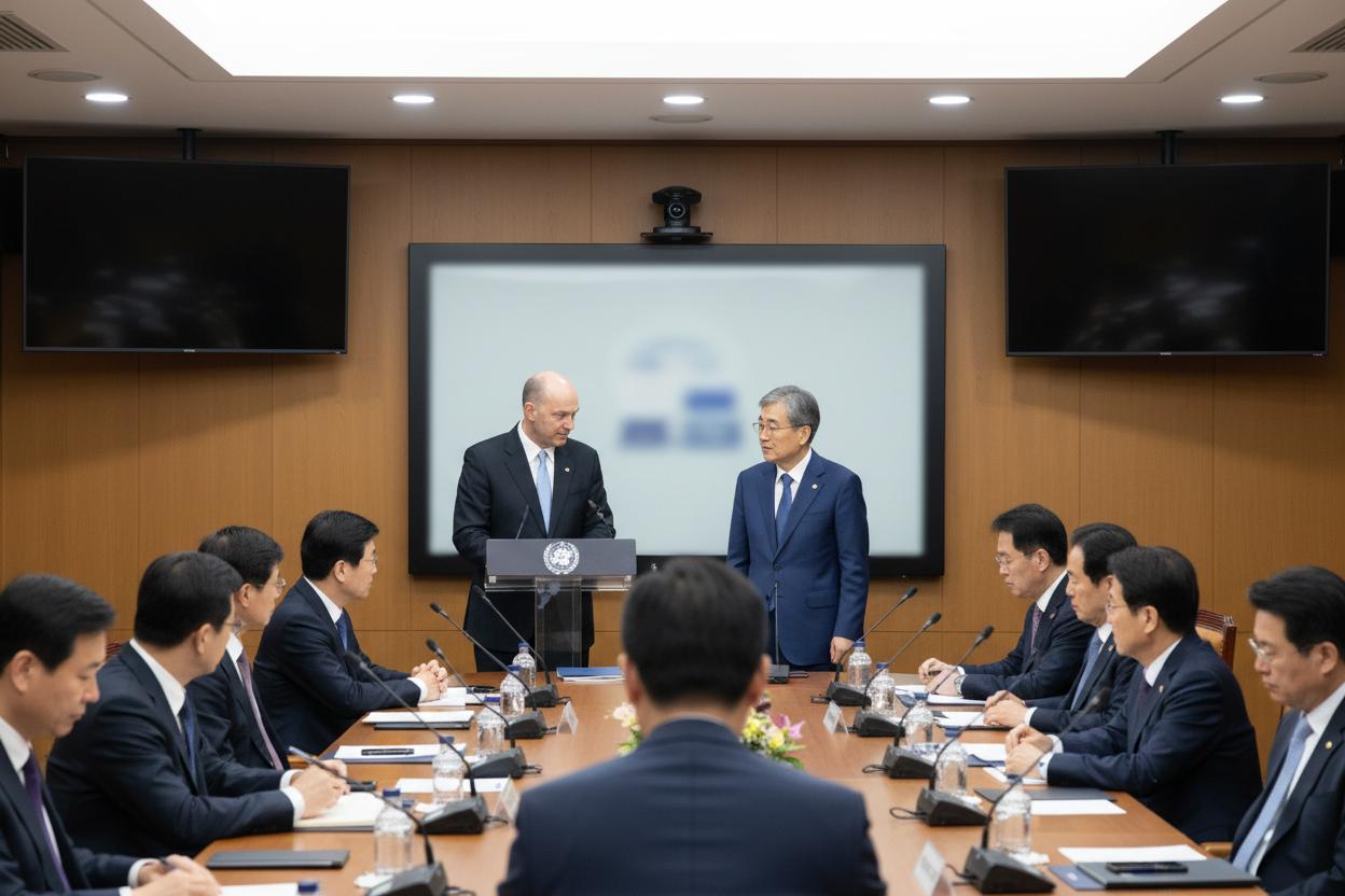 나토 30개국 대사단 방한, 안보 협력 논의