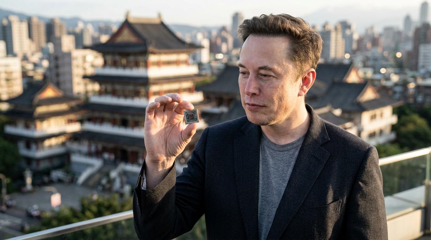 일론 머스크 테슬라, AI 칩 설계 완료