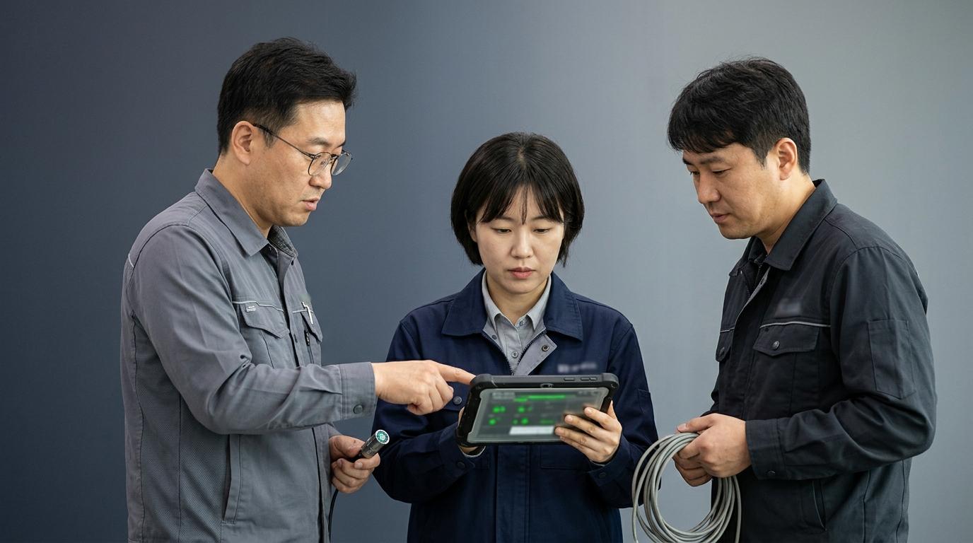 사하구청, 노후 산단 스마트 인프라 점검