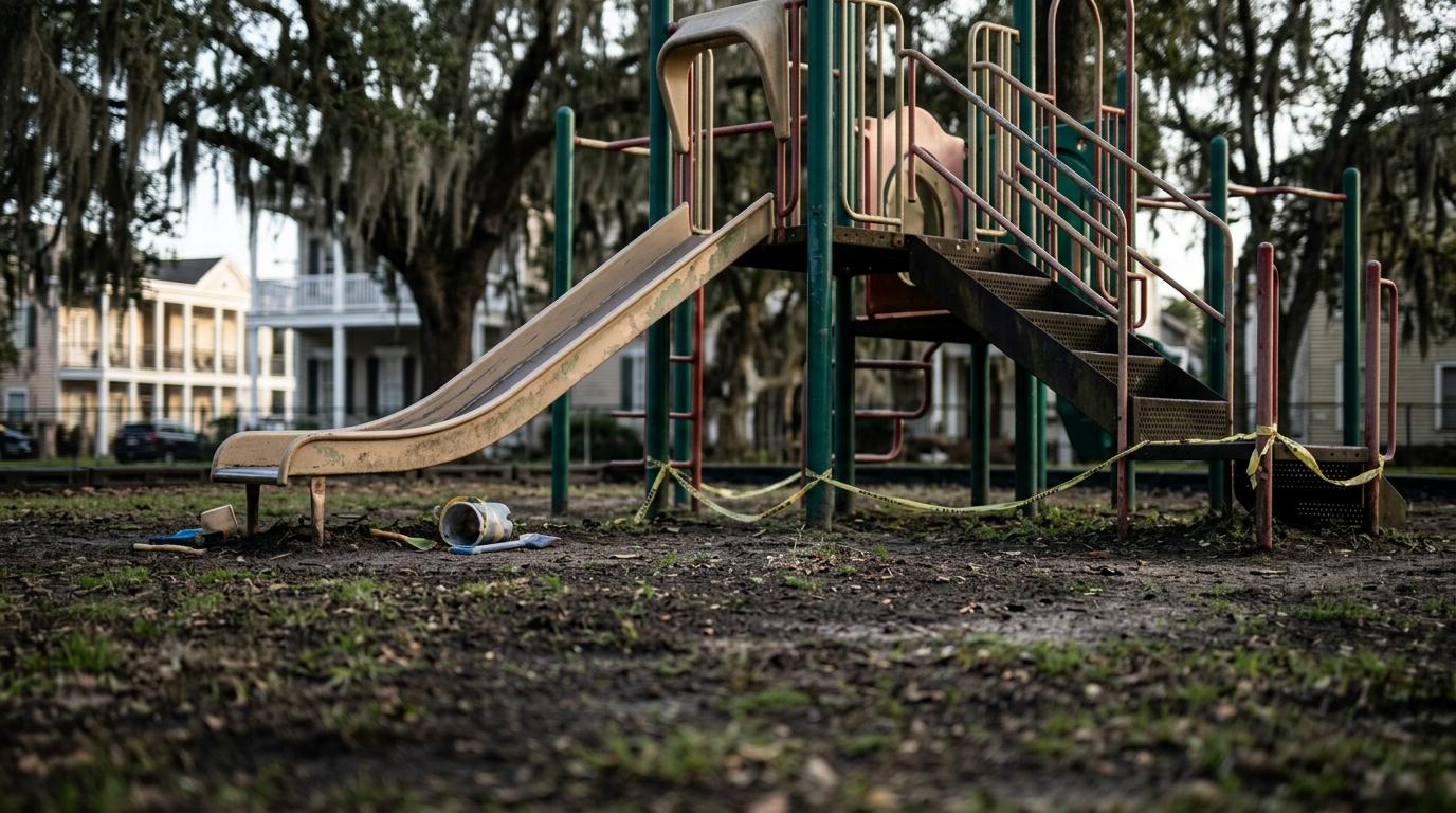 뉴올리언스 놀이터 절반, 기준 넘는 납 오염 발견