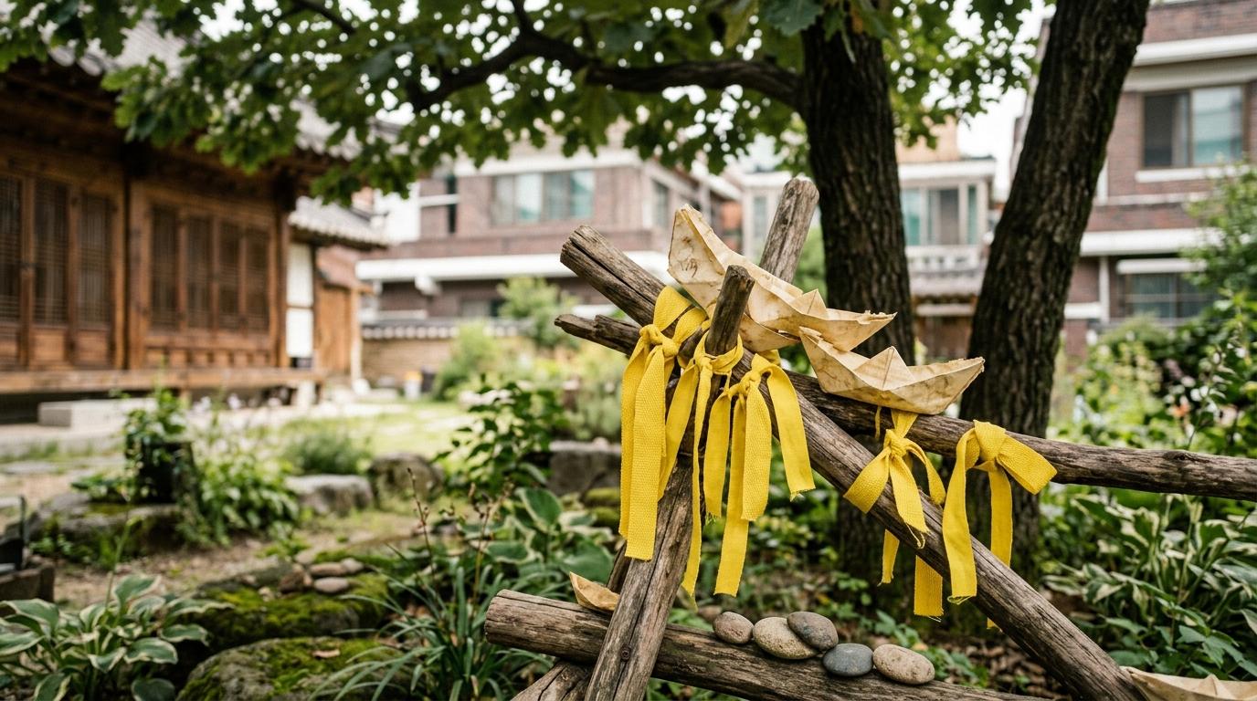 성미산마을, 세월호 12주기 추모 행사 가져