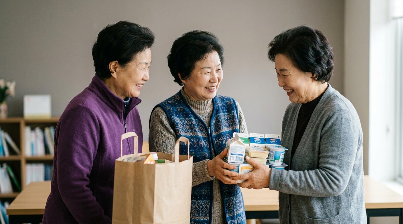 금암동, 홀로 사는 이웃에게 유제품 지원 이어져
