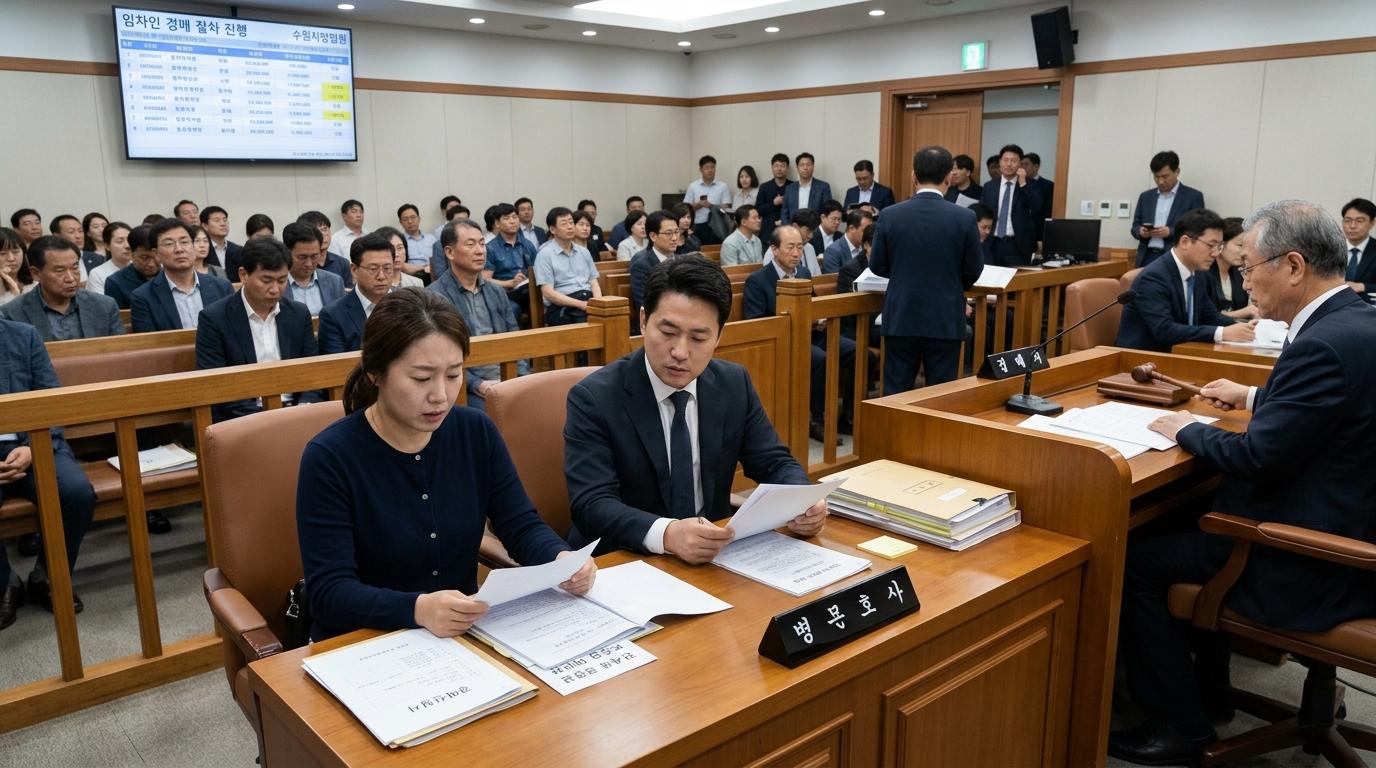 전세 보증금 못 받으면 임차인 경매 절차