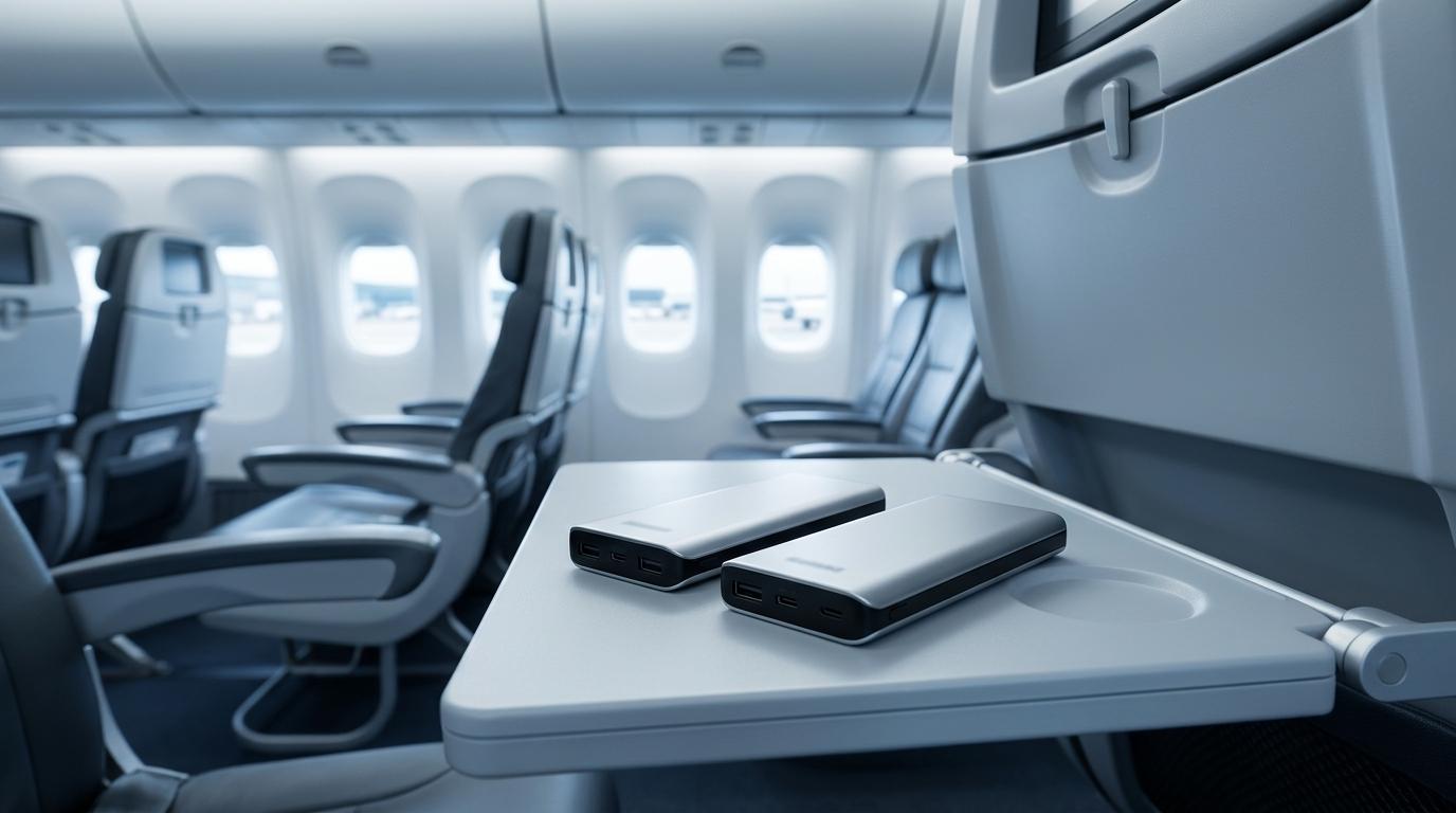 항공기 보조배터리 반입 최대 2개로 제한