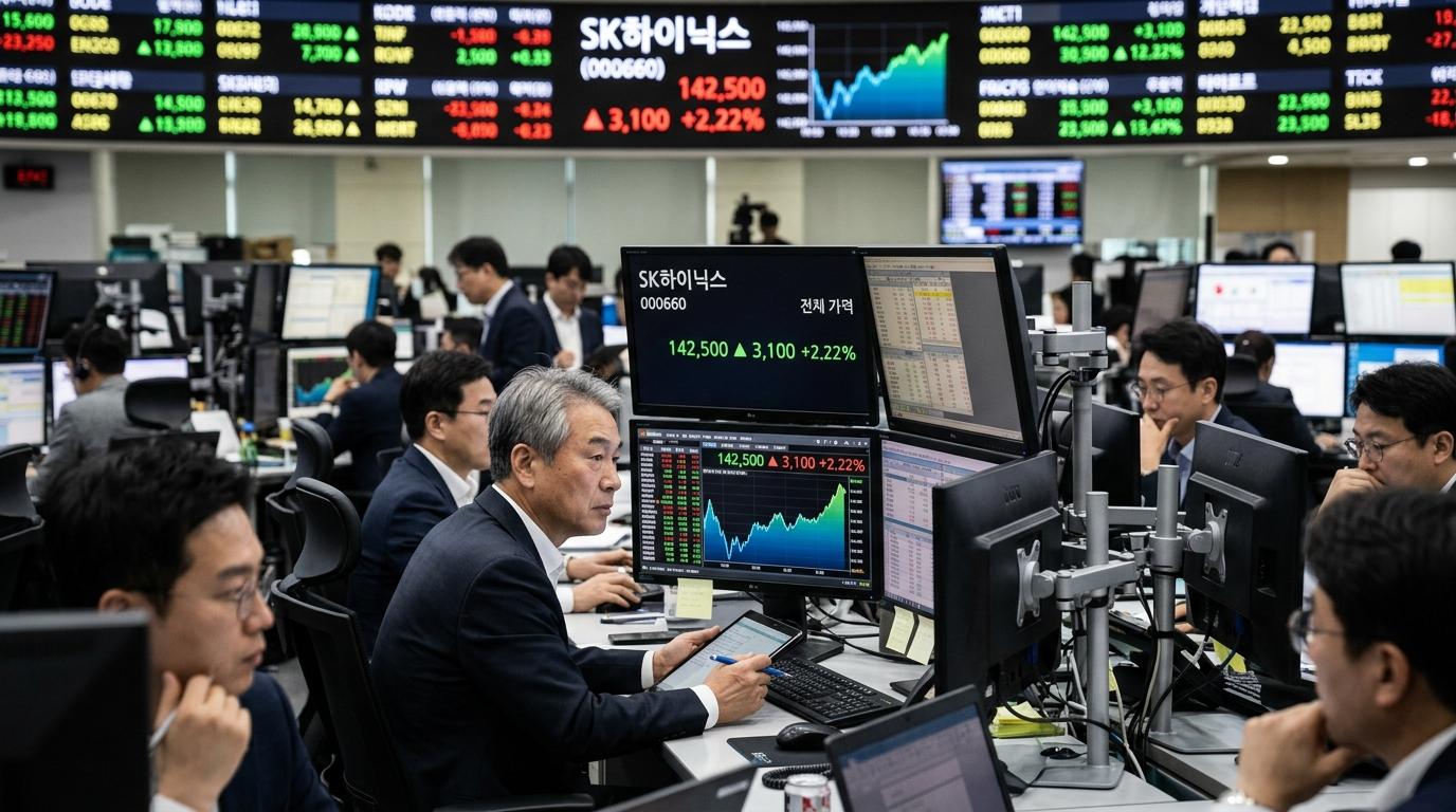 외국인 매도 후 SK하이닉스 주가 회복 신호