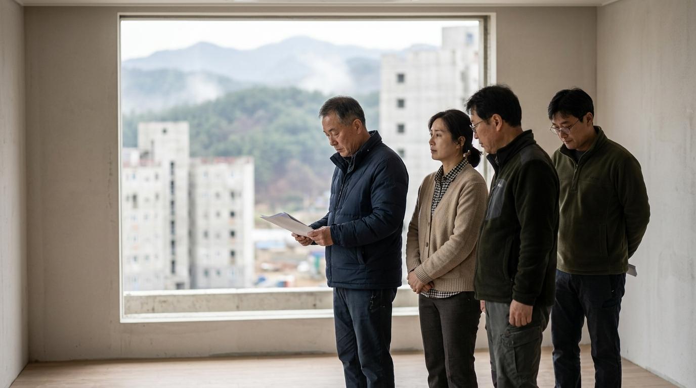 강원 아파트 분양시장 넉 달째 멈춰섰다