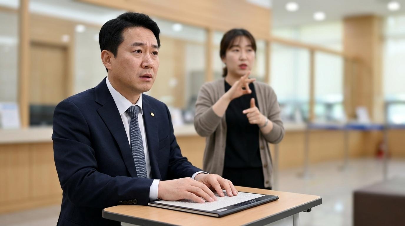 사법 접근성 높이려면 점자·수어 통역 예산 필수적