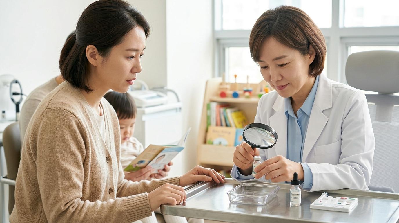 BCG 백신 비소 검출 부모 자가 검증법